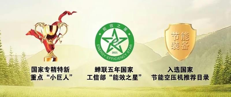 德曼節(jié)能空壓機(jī)蟬聯(lián)5年能效之星