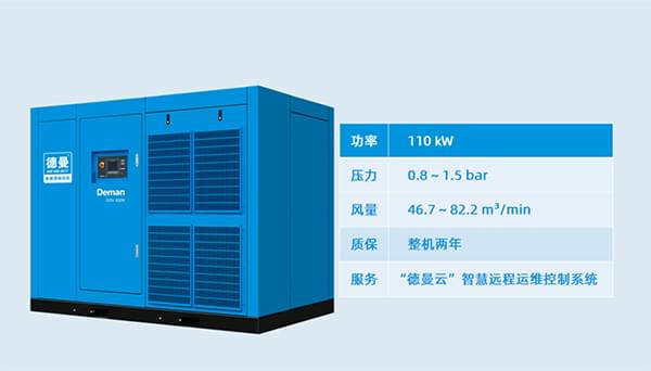 德曼節(jié)能無油螺桿鼓風(fēng)機ODV 8208